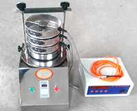 試驗篩多用于實驗篩物料篩分使用，篩分效果比較明顯，每層篩框都是有不同的篩分孔徑控制物料的精度大小，同時具有定時功能。